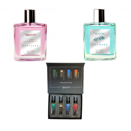 SATISSFY,HILLMANK AND GIFT SET@ 995/-