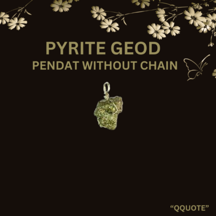 Pyrite Geode locket