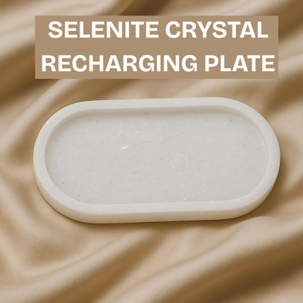 Selenite Crystal Recharging Plate| Selenite charging Plate