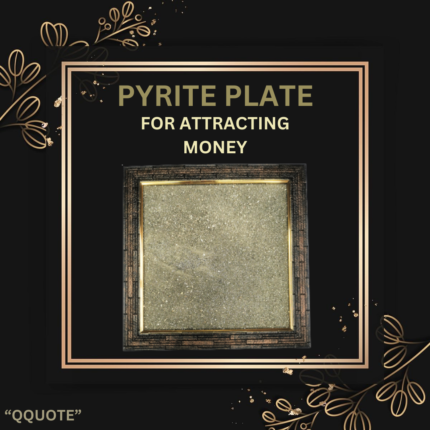 Money Magnet Pyrite Plate