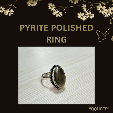 Pyrite Polished Ring