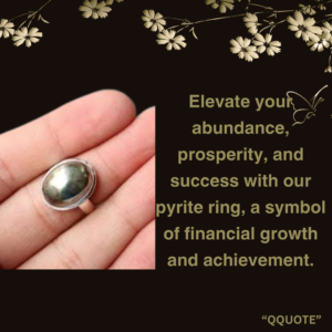 Pyrite Polished Ring