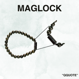 Pyrite Bracelet with Maglock