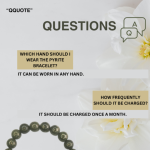 Pyrite Bracelet| Pyrite Crystal Bracelet