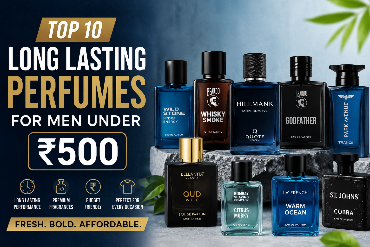 best long lasting perfumes for men under 500