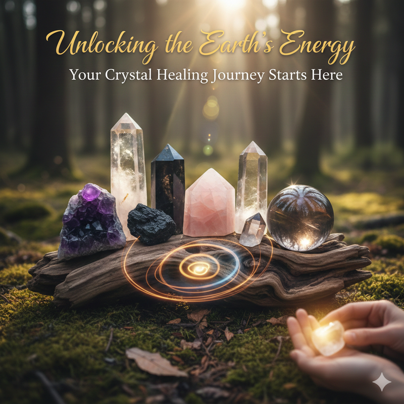 Unlocking the Earth's Energy: Your Crystal Healing Journey Starts Here