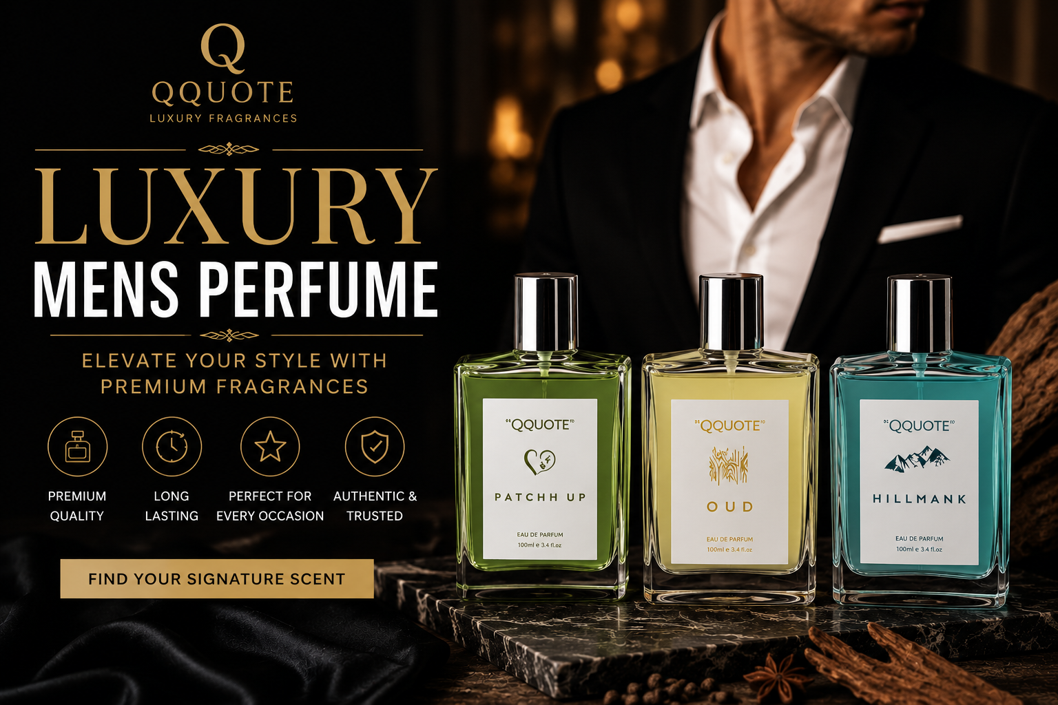 Luxury Mens Perfume – Elevate Your Style with Premium Fragrances