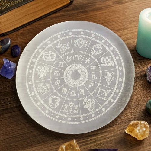 Selenite Crystal Recharging plate(Round)
