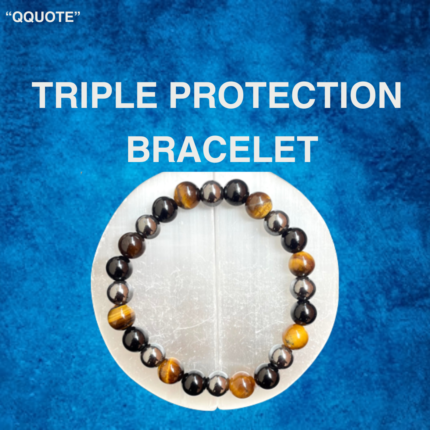 Triple protection bracelet
