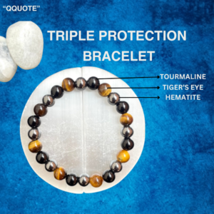 Triple protection bracelet